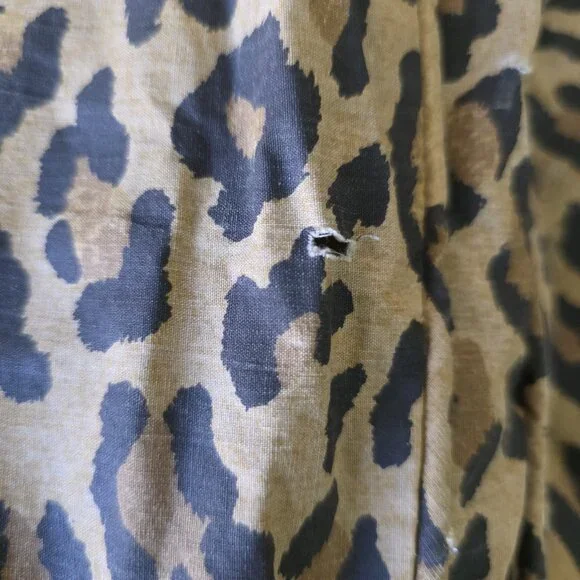 Rare Vintage Ralph Lauren Aragon King Comforter Animal Print Bold Leopard Glam - Picture 5 of 10